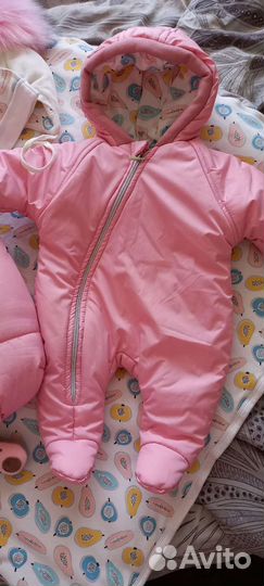 Конверт на выписку для девочки зима