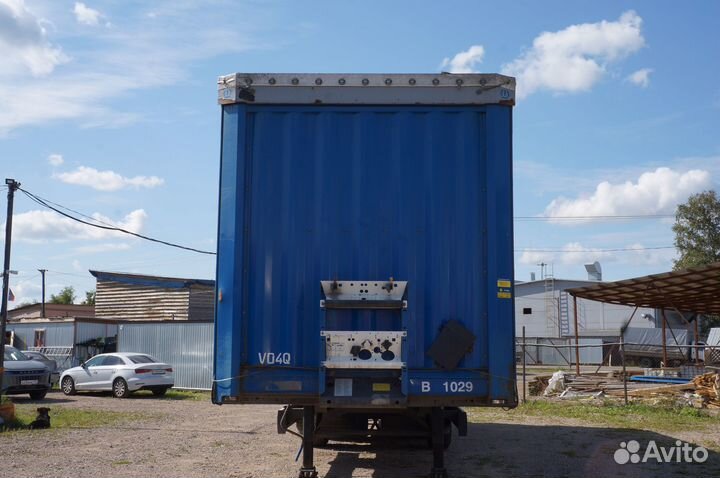 Полуприцеп шторный Krone SD, 2017