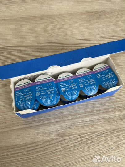 Линзы контактные однодневные -4,25