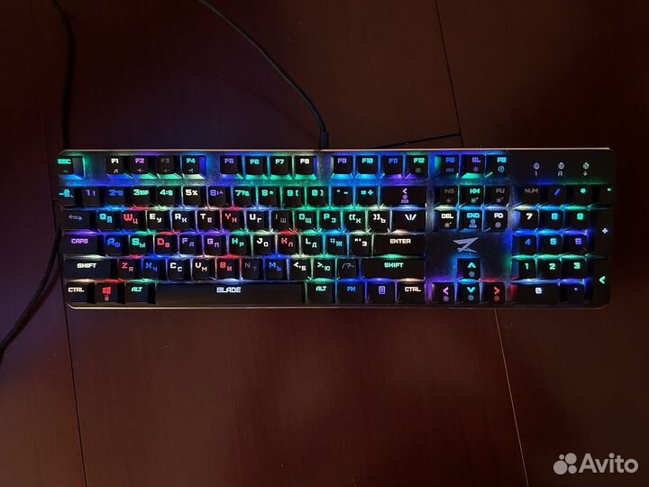 Игровая механическая клавиатура zet gaming