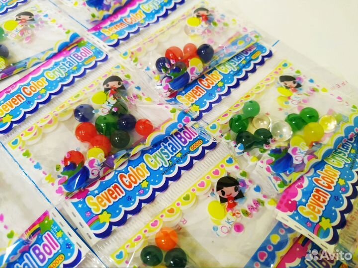 Гидрогель аквагрунт разноцветный