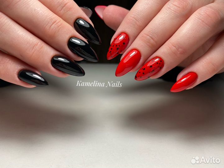 Маникюр, педикюр, наращивание ногтей