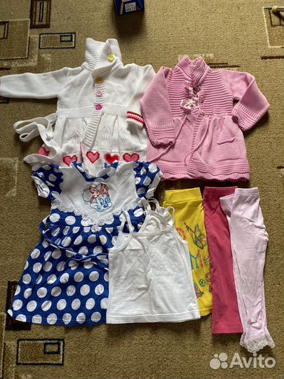 Одежда на девочку 2-3 года