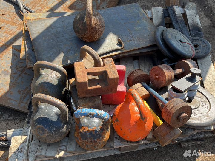 Спортивные блины гири