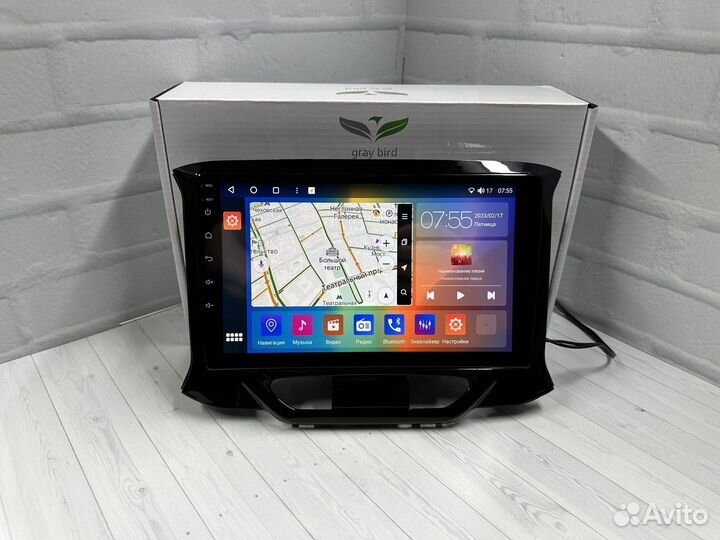 Магнитола андроид GrayBird Лада X-Ray 4/64