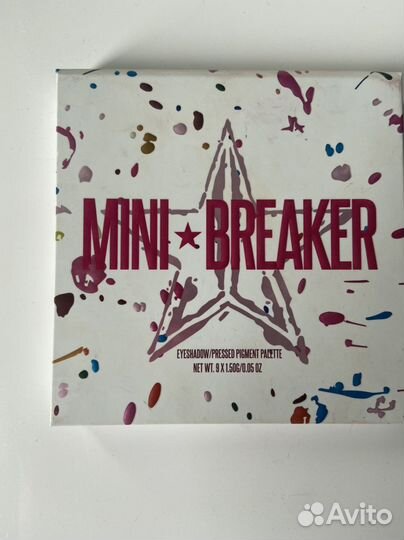 Jeffree star Палетка теней для век Minibreaker