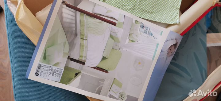 Комплект белья для детской кроватки (бортики)