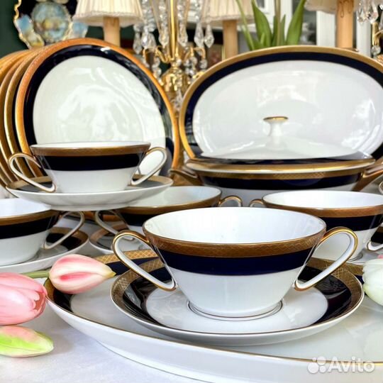 Столовый набор Кобальтовая Лента Edelstein Germany