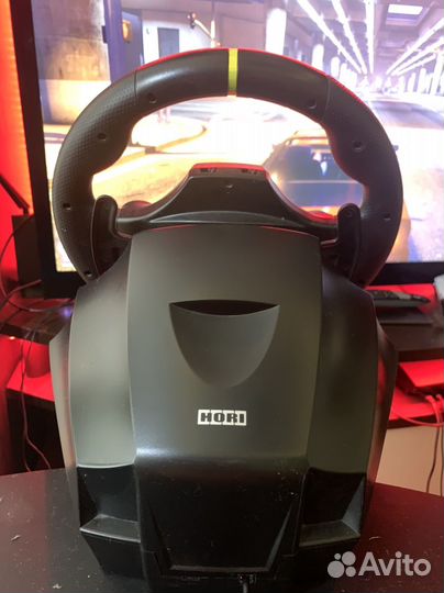 Игровой руль с педалями для ps4