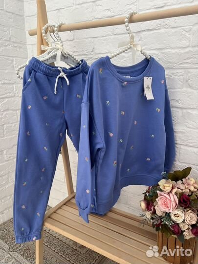 Костюм для девочки флис Primark
