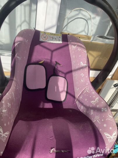 Автолюлька без ремней