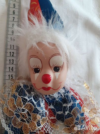 Фарфоровый немецкий клоун