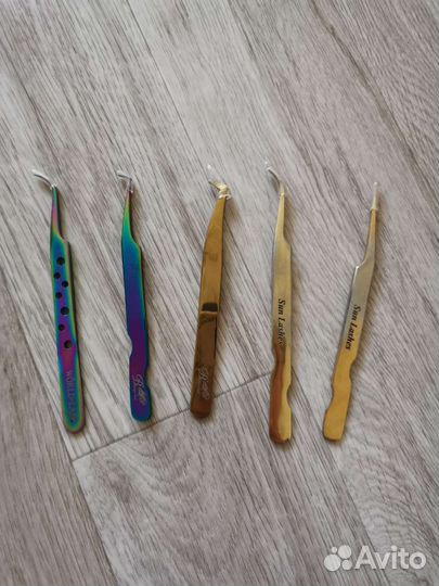 Пинцет для наращивания ресниц