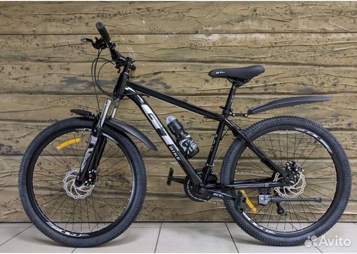 Велосипед горный GT новый черный