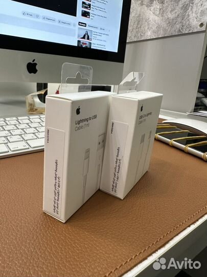 Оригинальный кабель для iPhone USB/Type-C