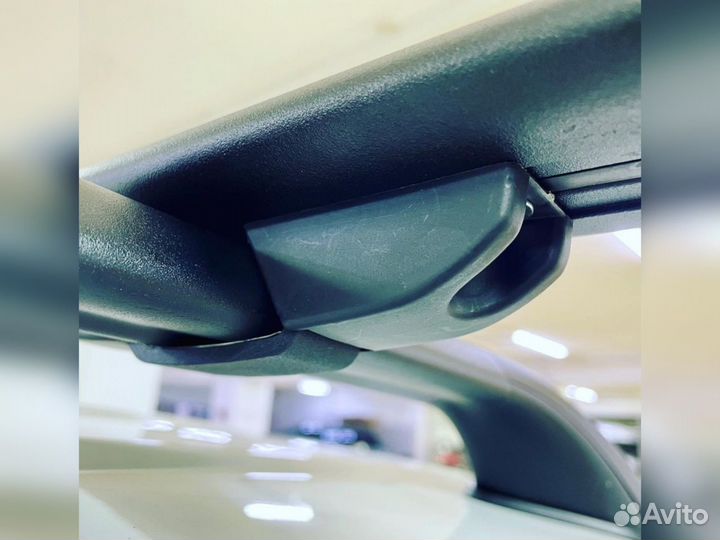 Багажник на крышу для LADA Largus. Цвет черный