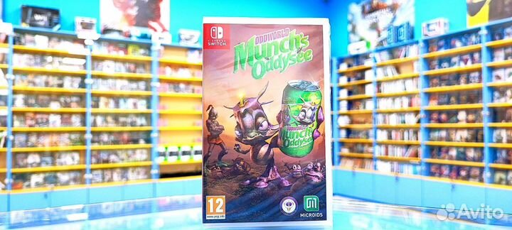 Oddworld Munch's oddysee Nintendo switch