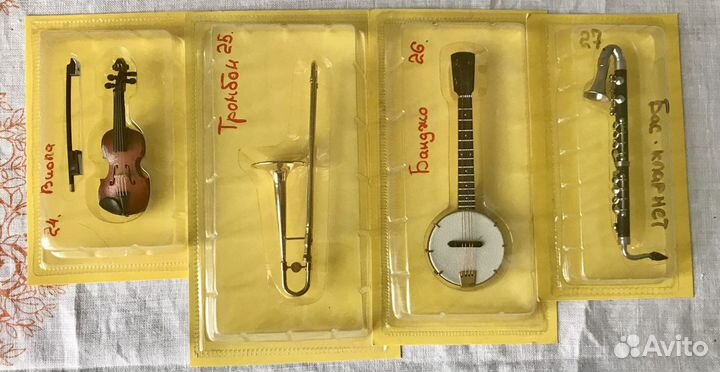 Музыкальные инструменты (журнал деагостини)