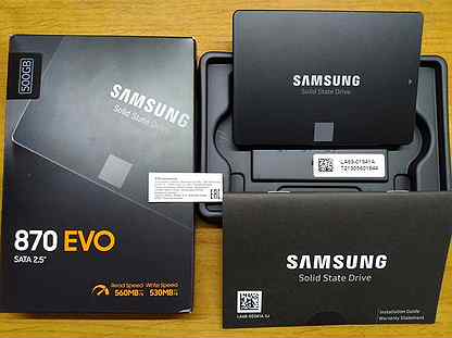 Диск ssd samsung 500 гб