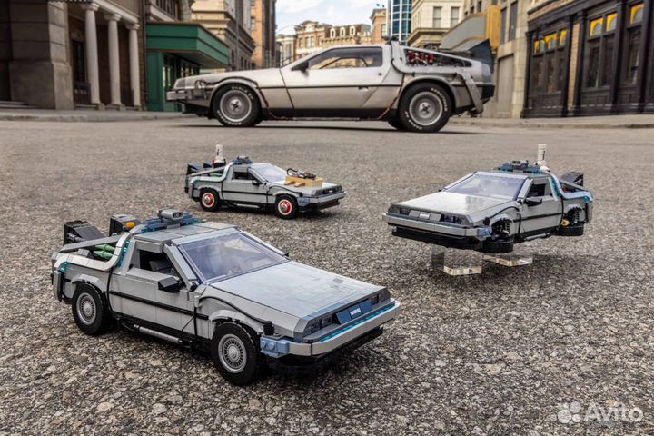 Конструктор Назад в будущее Delorean Аналог Lego