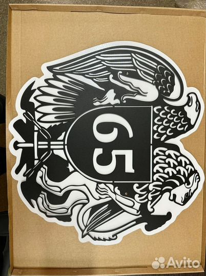 Адресная табличка металлическая