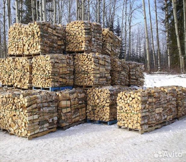 Дрова колотые ольха