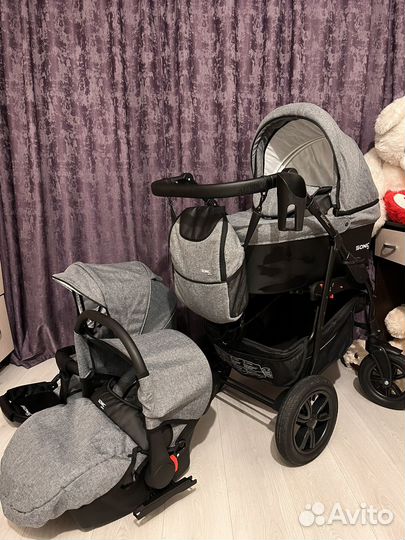 Коляска sonic Plus 3в1