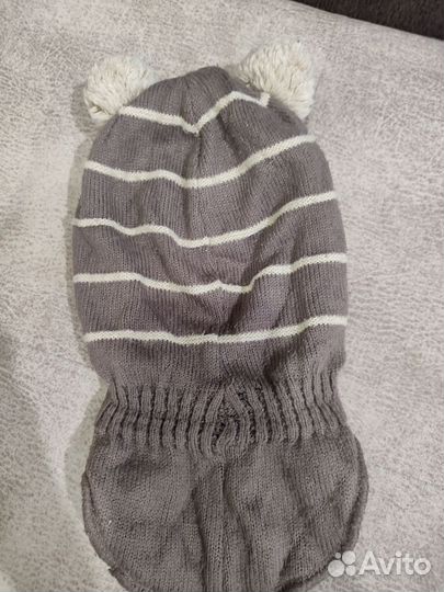 Шапка шлем зимний