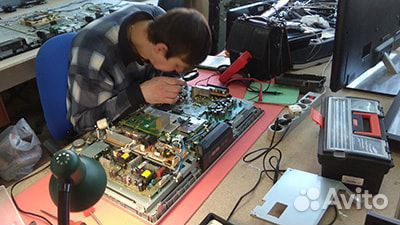 Ремонт ЖК и кинескопных телевизоров