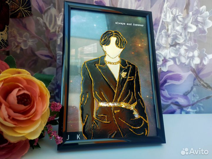 Jk bts рамка подарок для Арми