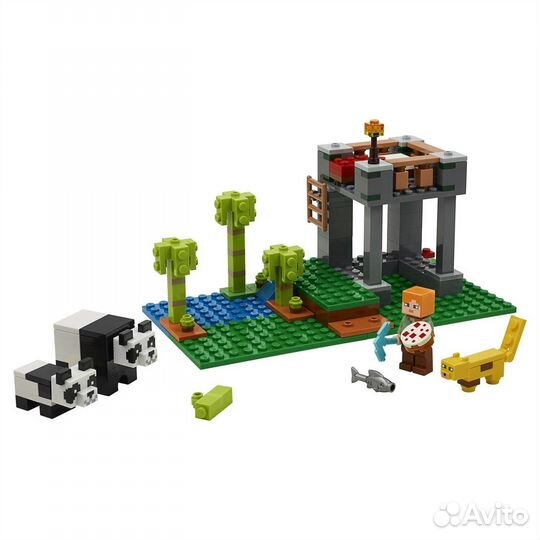 Lego Minecraft: Питомник панд 21158