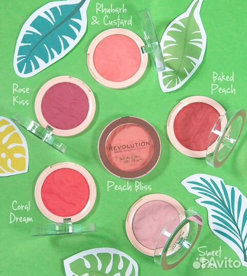 Румяна Revolution Reloaded в оттенке Sweet Pea