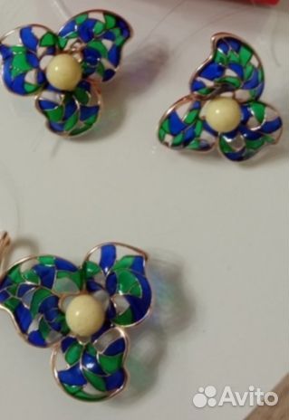 Серебряный комплект