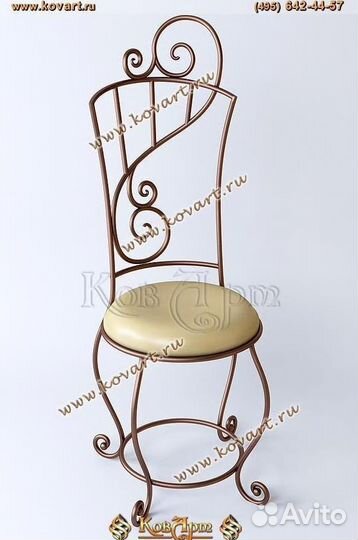Стул кованый садовый в Москве. арт: C584