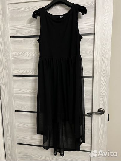 Платье женское HM с удлиненной фатиновой юбкой