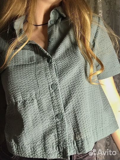 Укороченная рубашка