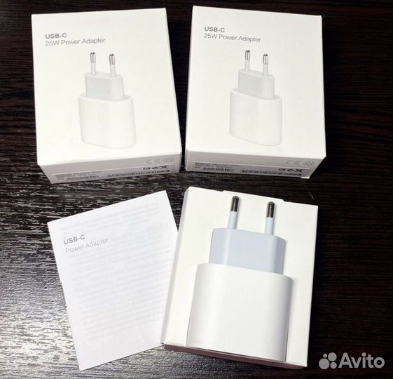 Сетевое зарядное устройство USB-C адаптер 25w