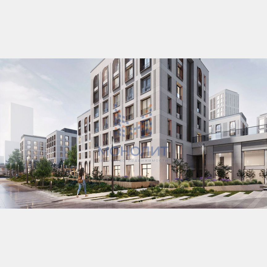 2-к. квартира, 71,2 м², 9/19 эт.