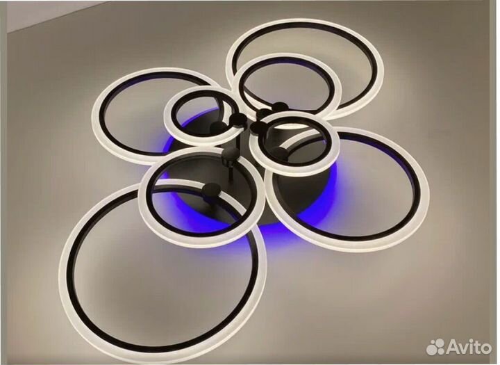 Люстра светодиодная на 30кв\м