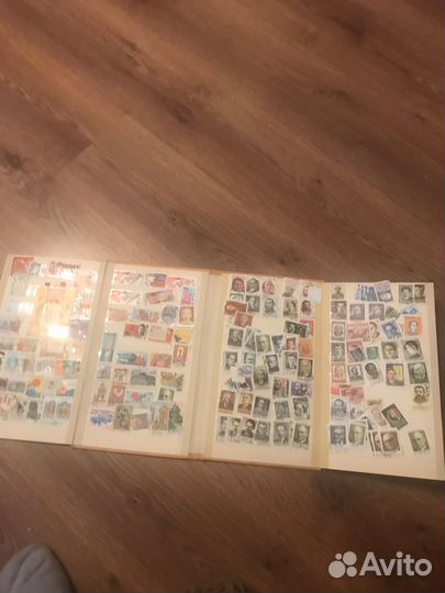 Альбом с марками СССР 140 штук