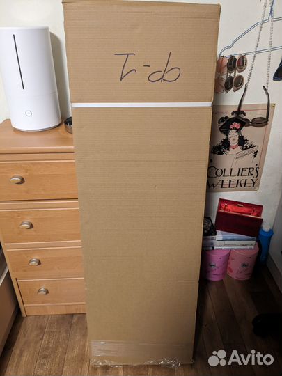 Тумба под телевизор Сплит 120 Сонома, Белый снег