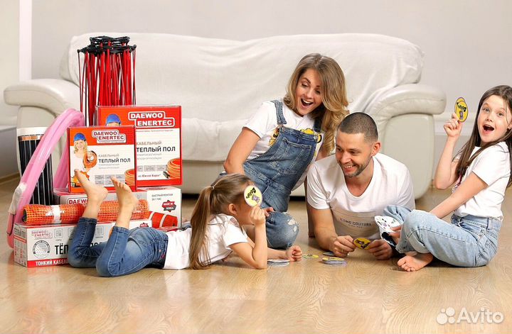 Кабельный тёплый пол daewoo enertec