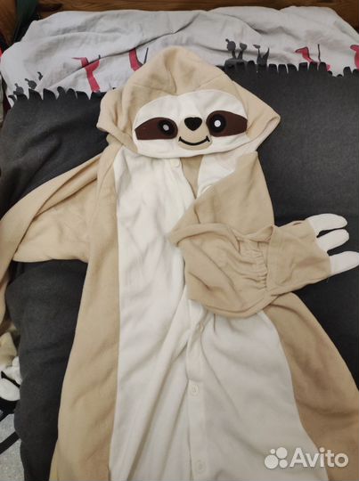 Пижама кигуруми ленивец