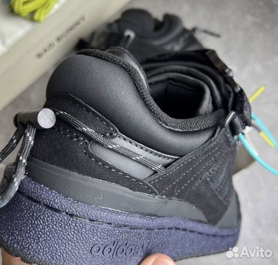 Adidas forum low bad bunny black