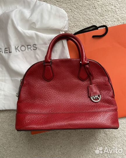 Сумка Michael Kors оригинал красная