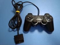 Геймпад проводной Sony DualShock 2 (Black) для PS2