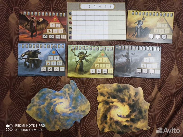 Настольная игра Кемет. Кровь и песок