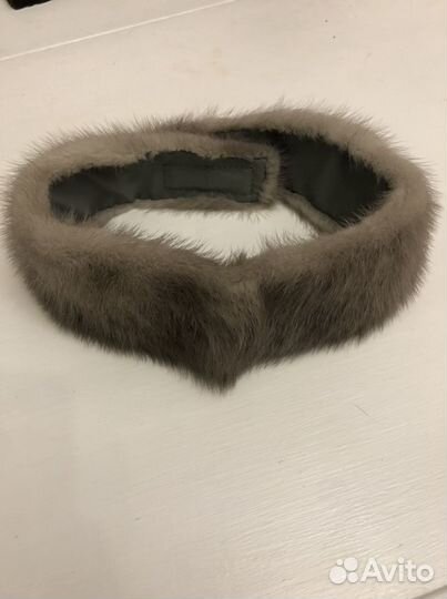 Норковая повязка на голову