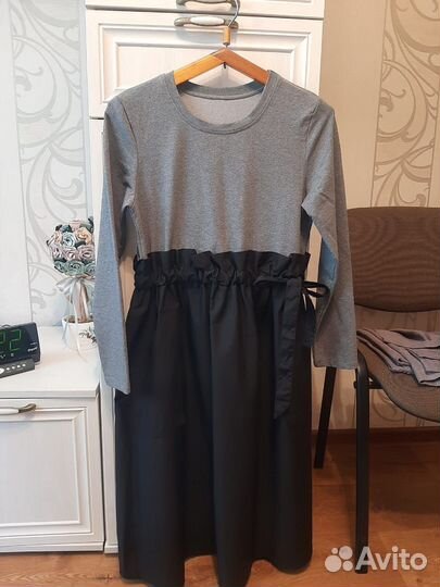 Одежда, платье. Свободный крой, можно беременным