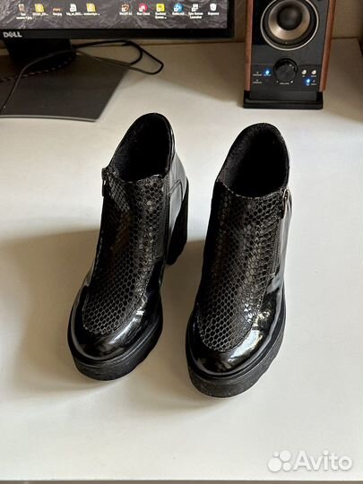 Ботильоны натуральная кожа 38 39